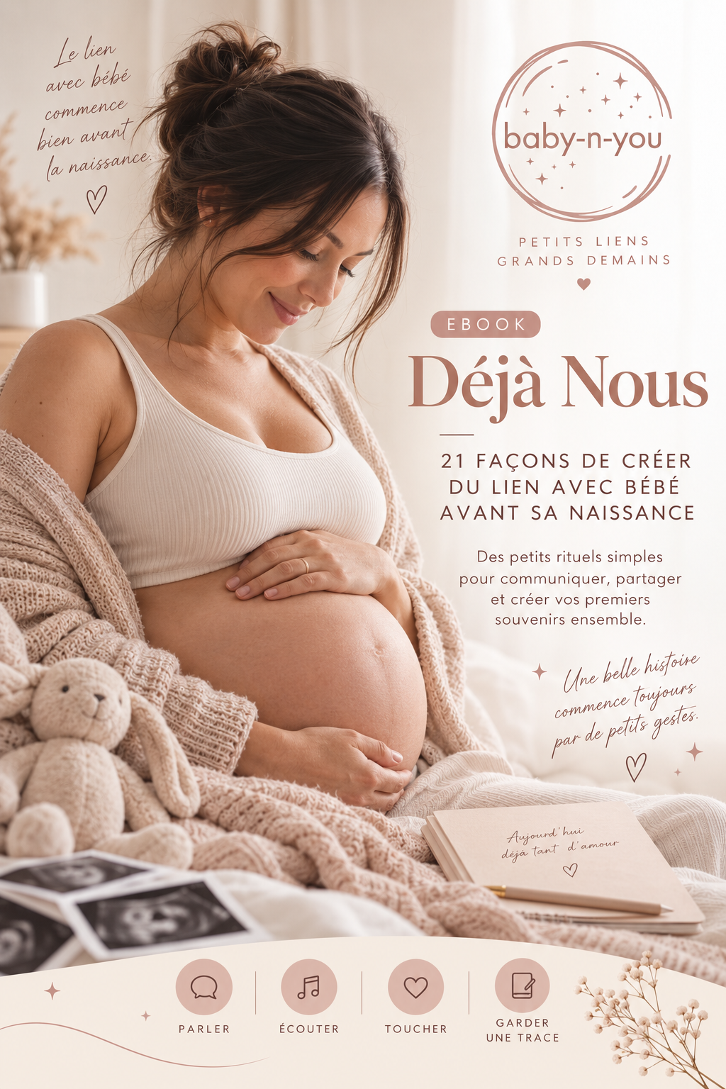 Ebook Baby-N-You - Déjà Nous – 21 façons de créer du lien avec bébé avant sa naissance