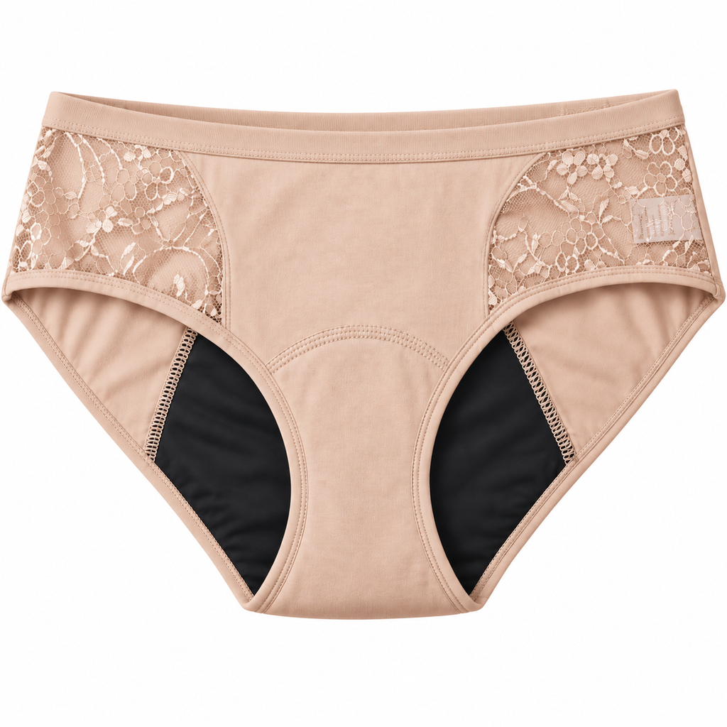 Culotte Pré & Post-Partum "Coton Sereine" – Protection Invisible & Esprit Léger