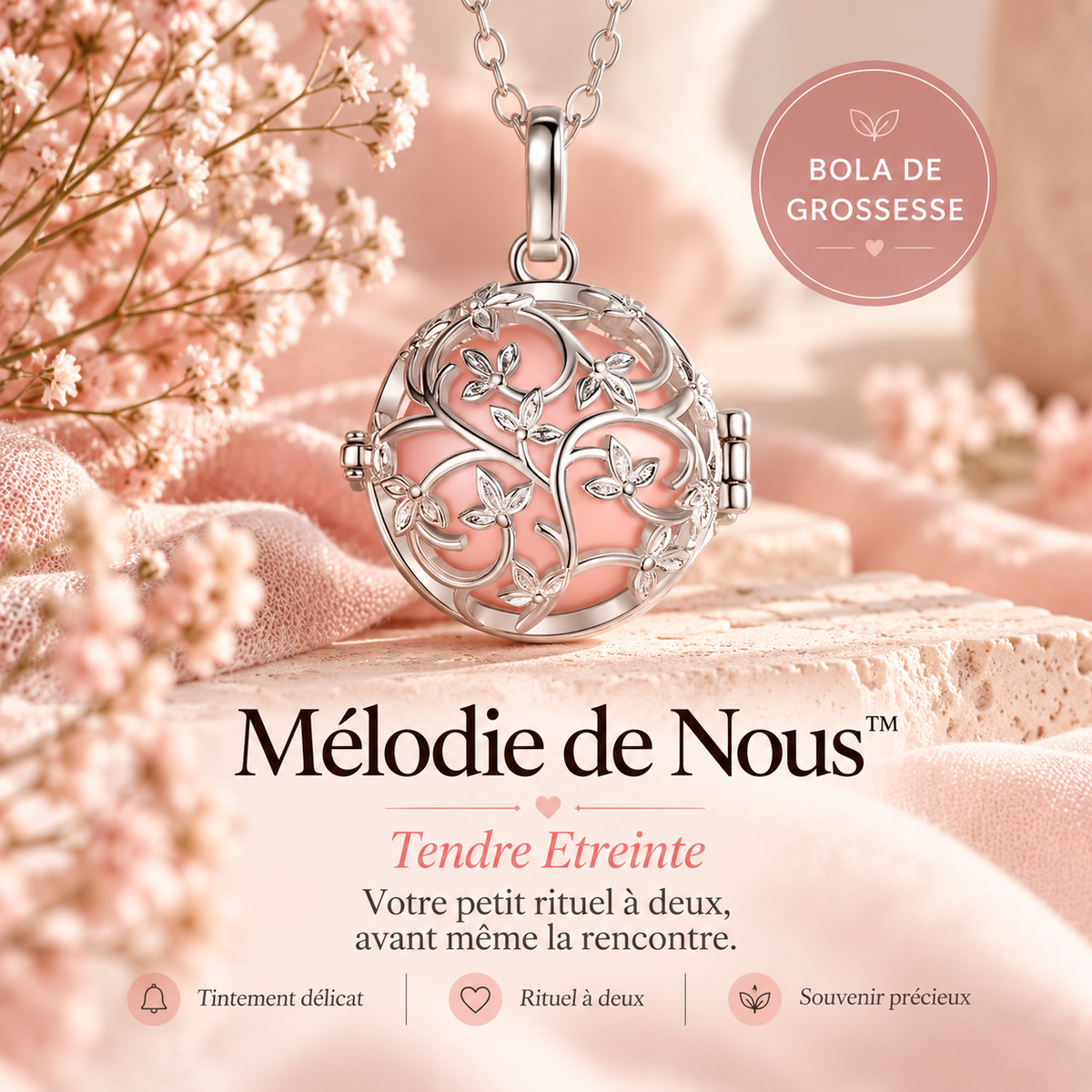 Mélodie de Nous — Bola de grossesse, le bijou de votre lien